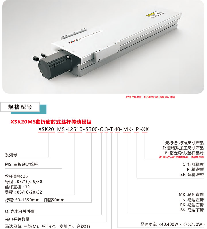 XSK模组20S系列