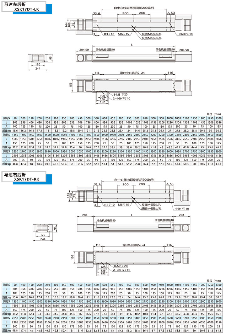 XSK模组17DT系列