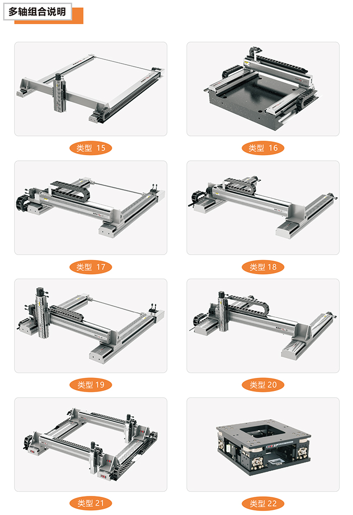 XSK直线电机模组多轴组合系列案例图