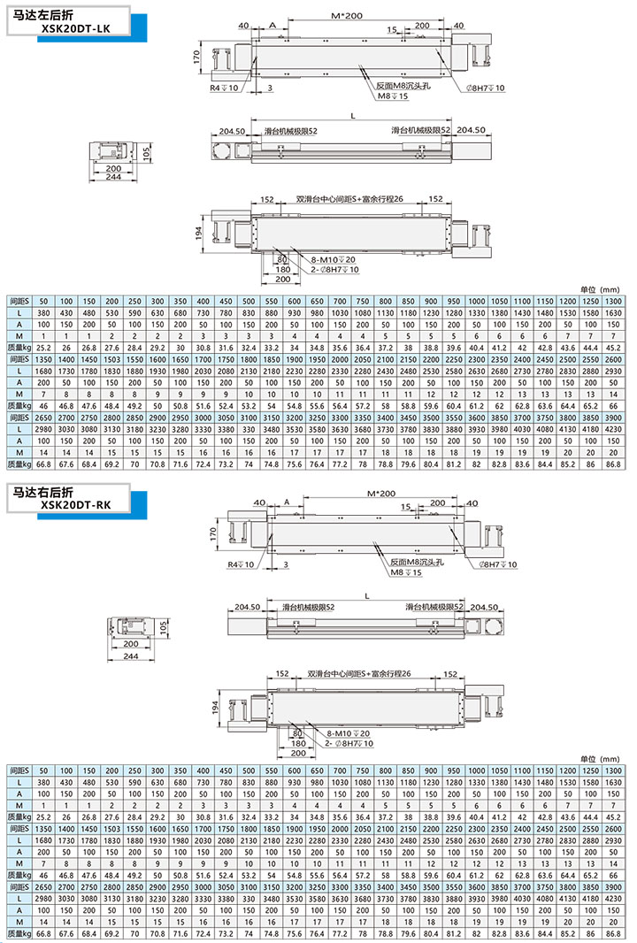 XSK模组20DT系列